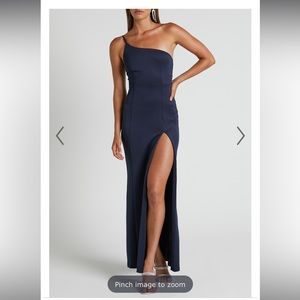 Navy formal dress